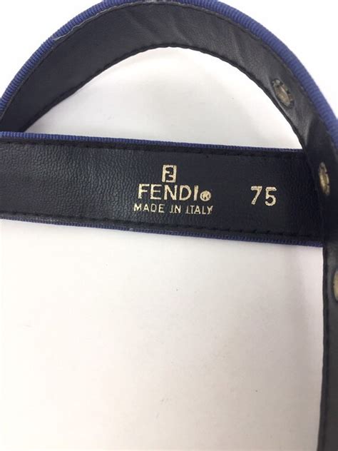 fendi cintura vintage|fendi pre owned.